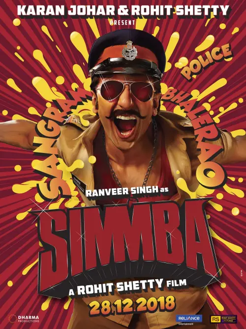 Movie poster "Simmba"