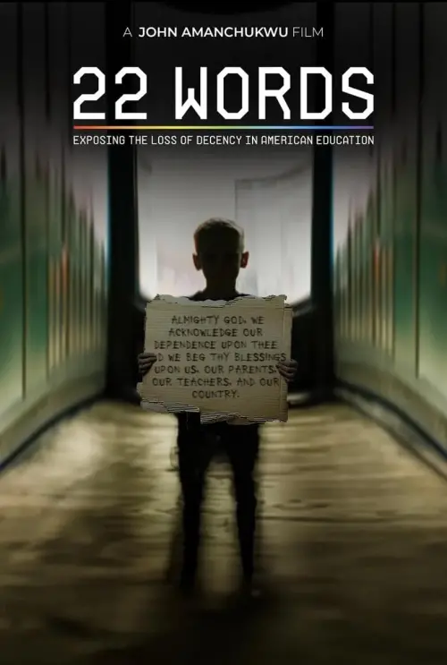 Movie poster "22 Words"