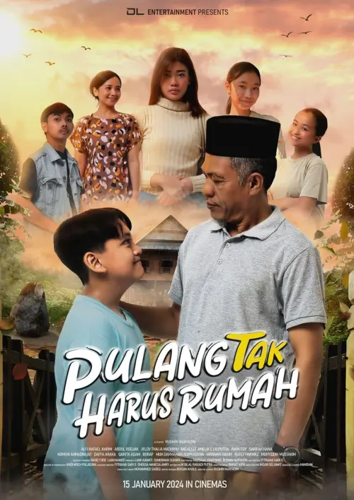 Movie poster "Pulang Tak Harus Rumah"