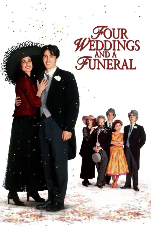 Movie poster "Four Weddings and a Funeral"