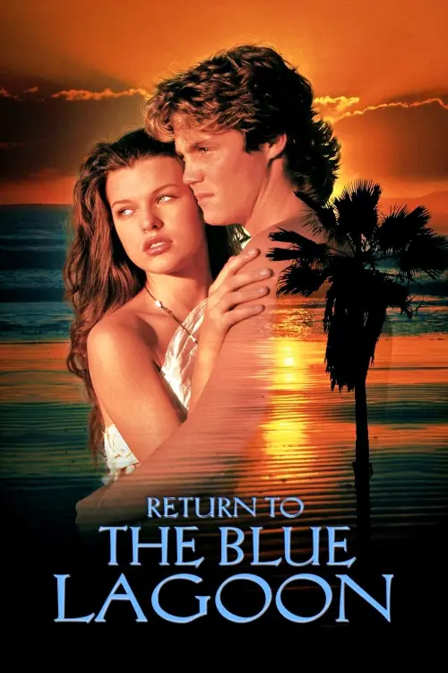 Movie poster "Return to the Blue Lagoon"