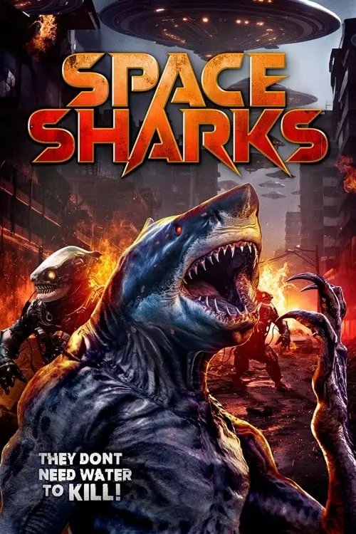 Movie poster "Space Sharks"