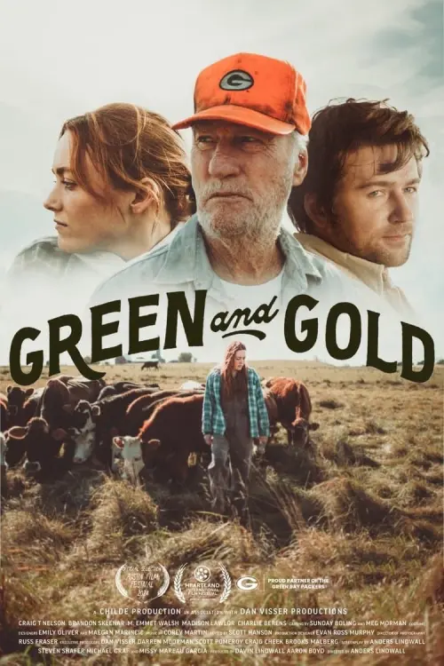 Movie poster "Green and Gold"