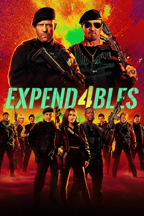 Movie poster "Expend4bles"