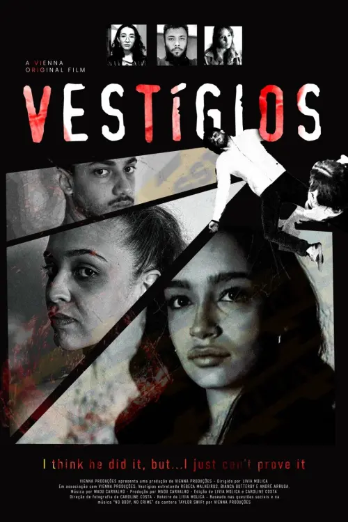 Movie poster "Vestígios"