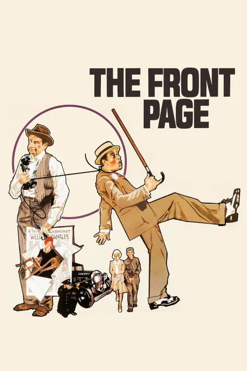 Movie poster "The Front Page"