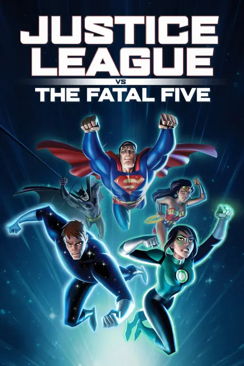 Movie poster "Justice League vs. the Fatal Five"