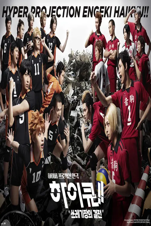 Movie poster "Hyper Projection Play "Haikyuu!!" The Dumpster Battle"