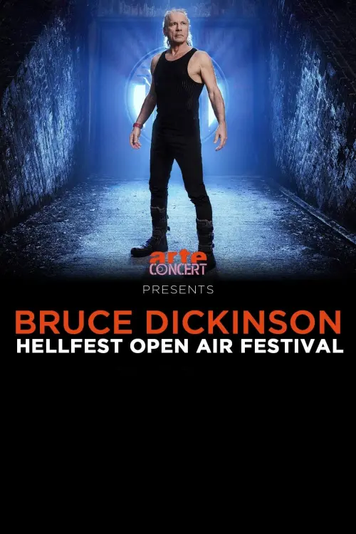 Movie poster "Bruce Dickinson - Hellfest 2024"