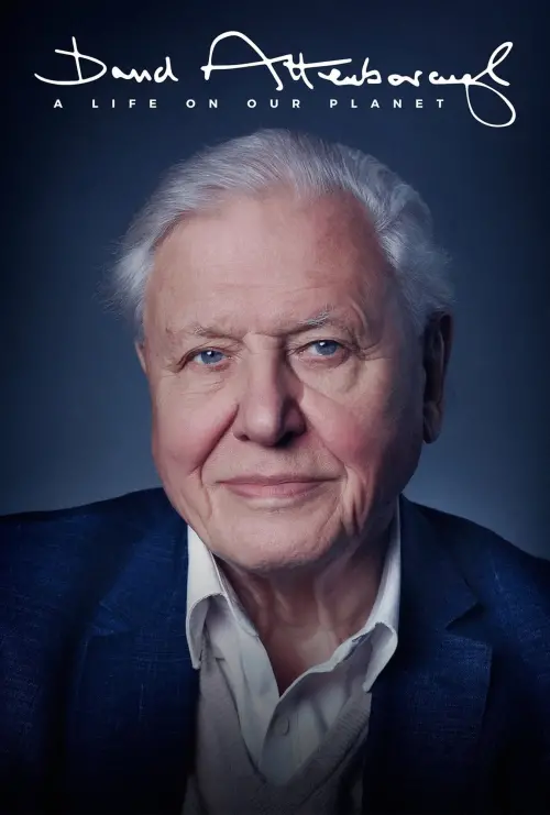 Movie poster "David Attenborough: A Life on Our Planet"