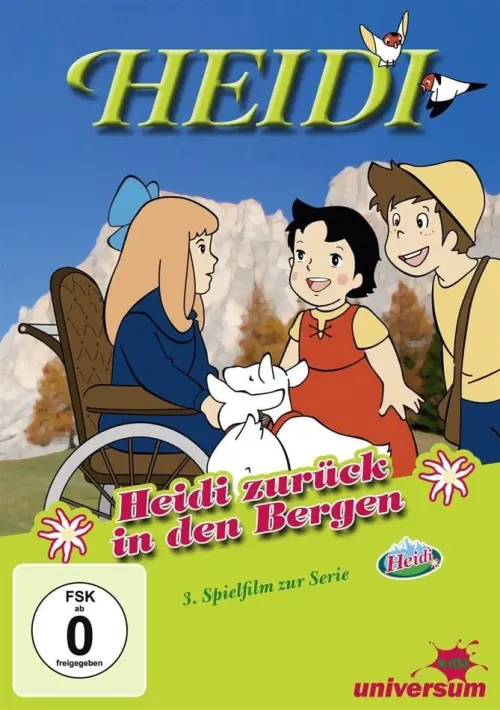 Movie poster "Heidi, Girl of the Alps"