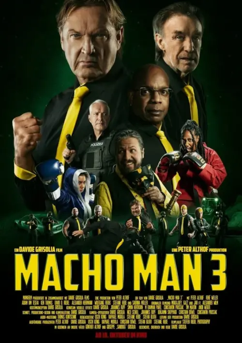 Movie poster "Macho Man 3"