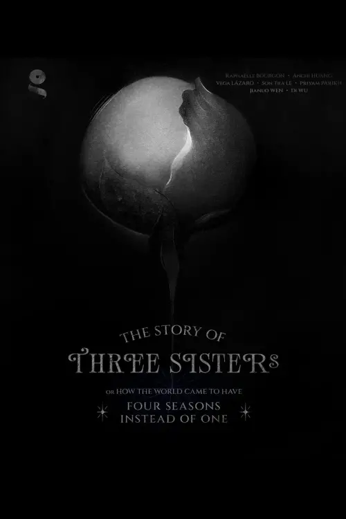 Movie poster "The Story of Three Sisters or How the World Came to Have Four Seasons Instead of One"