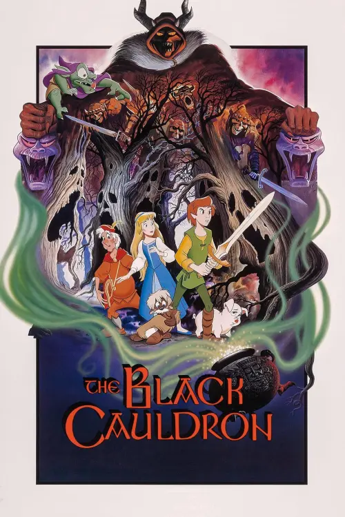 Movie poster "The Black Cauldron"