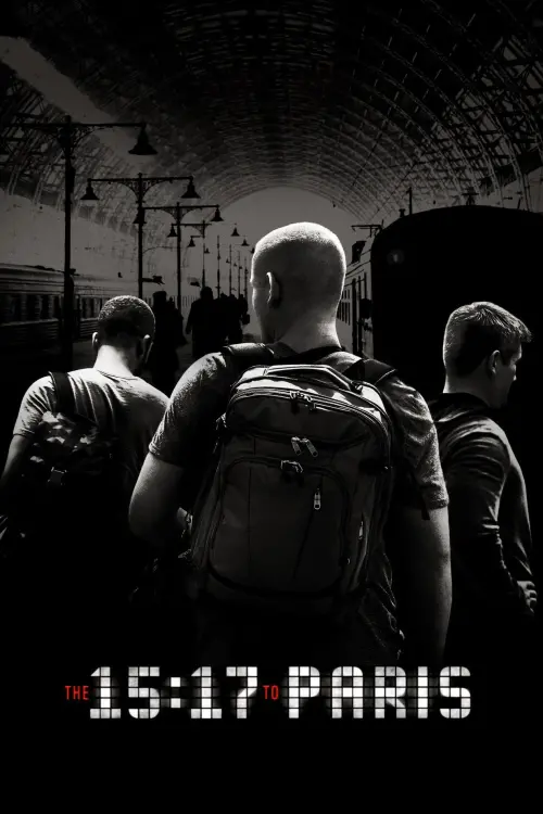 Movie poster "The 15:17 to Paris"