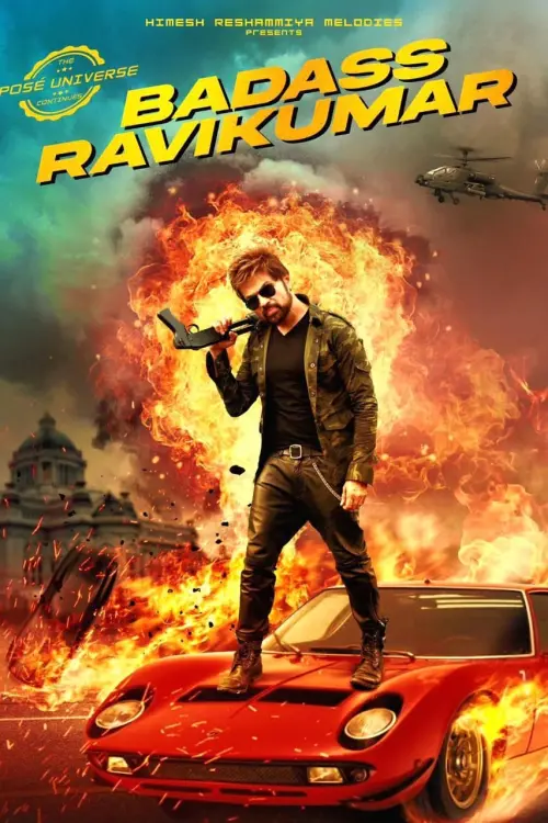 Movie poster "Badass RaviKumar"