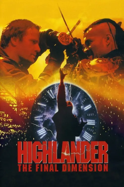 Movie poster "Highlander: The Final Dimension"