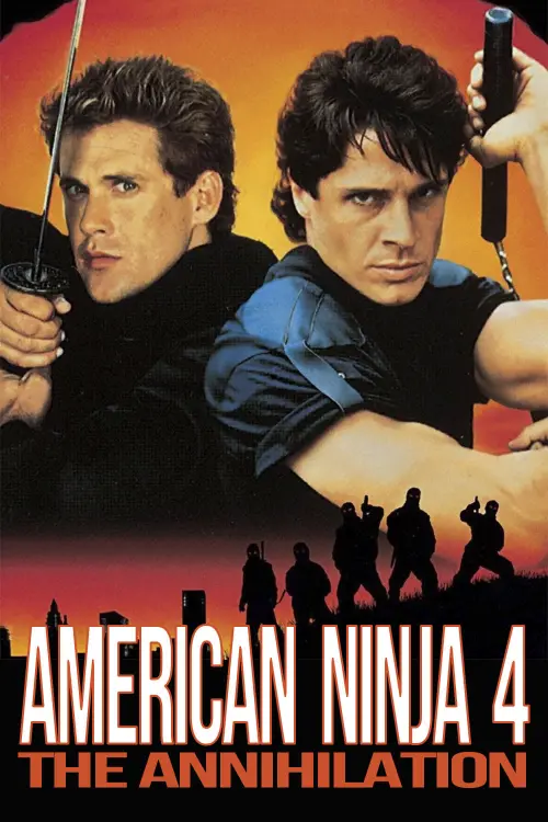 Movie poster "American Ninja 4: The Annihilation"