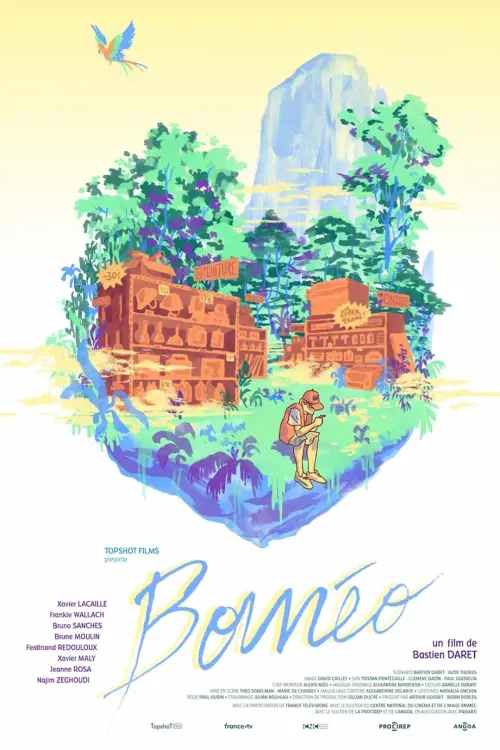 Movie poster "Bornéo"