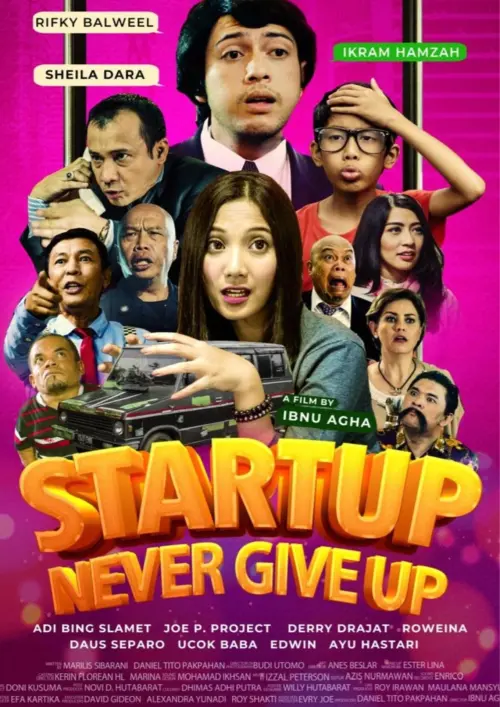 Movie poster "Start Up Never Give Up"