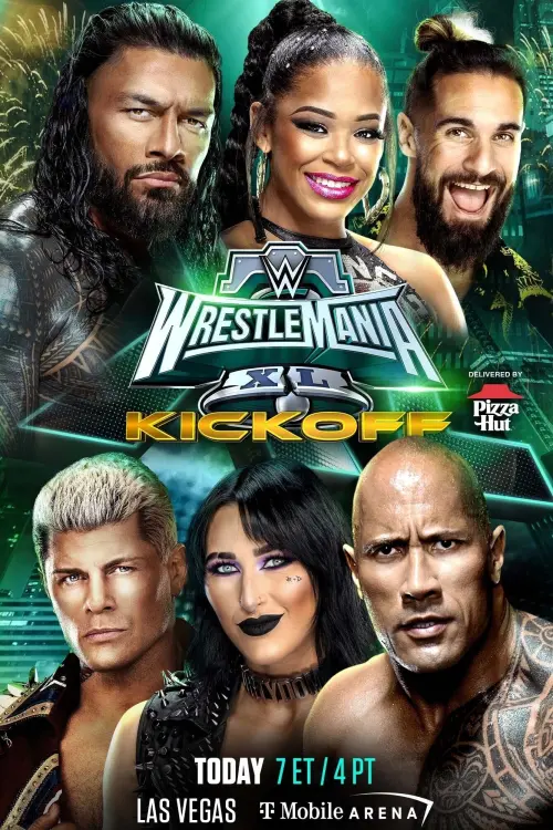 Movie poster "WWE WrestleMania XL Kickoff Press Event"