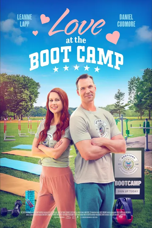 Movie poster "Love at the Bootcamp"