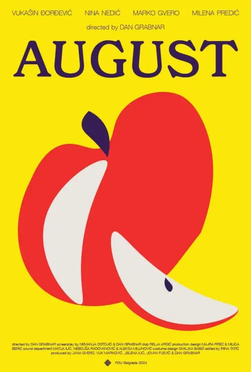 Movie poster "August"