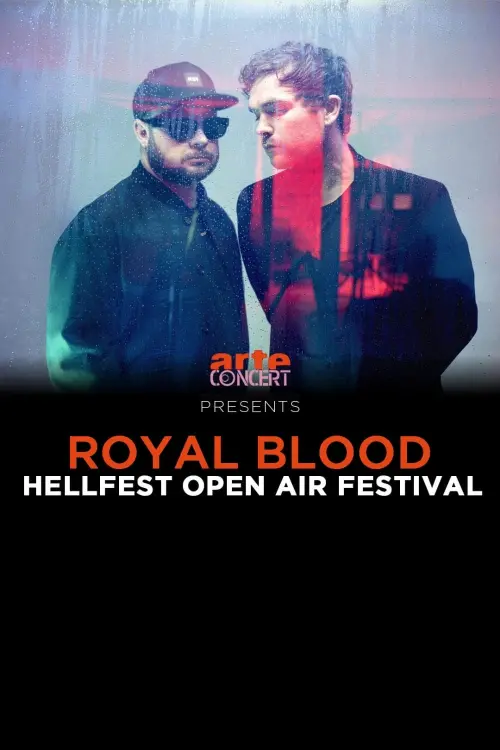 Movie poster "Royal Blood - Hellfest 2024"