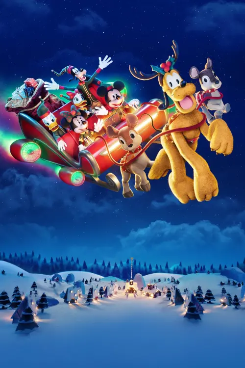 Movie poster "Mickey Saves Christmas"