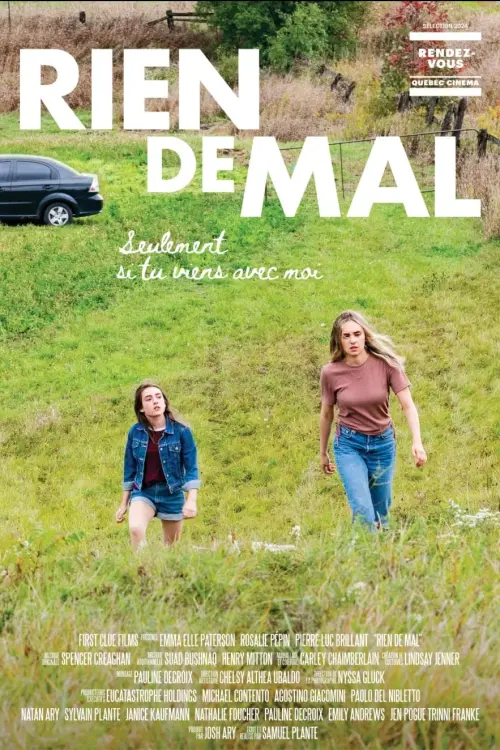 Movie poster "Rien de mal"