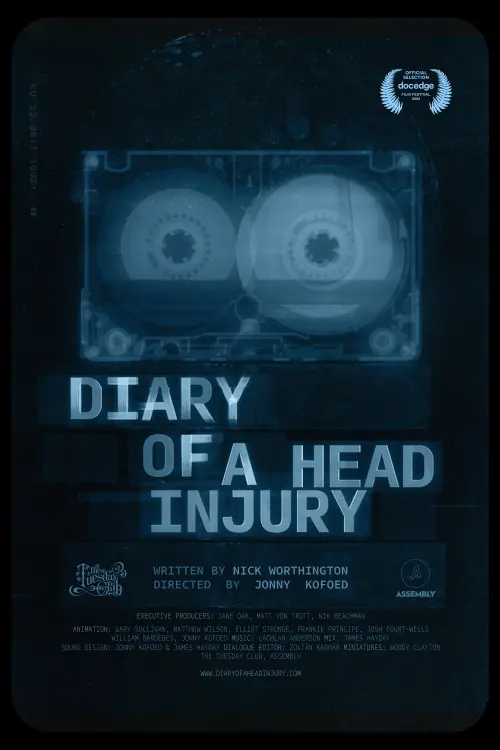 Movie poster "Diary of a Head Injury"