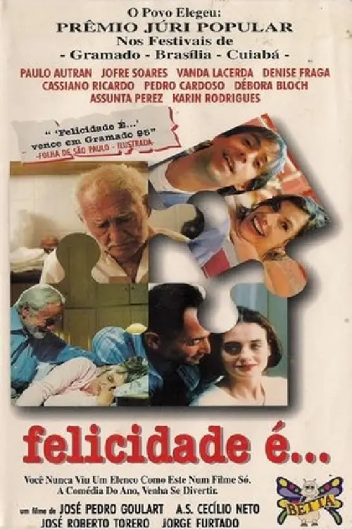 Movie poster "Felicidade É..."