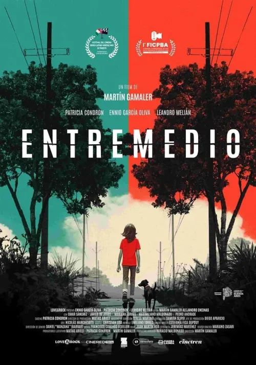 Movie poster "Entremedio"