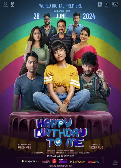 Movie poster "Happy Birthday To Me"