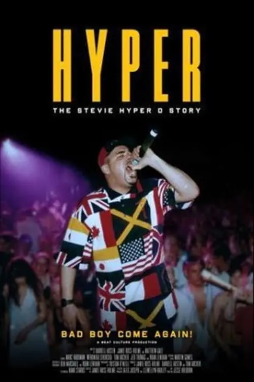 Movie poster "Hyper: The Stevie Hyper D Story"