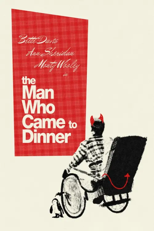 Movie poster "The Man Who Came to Dinner"