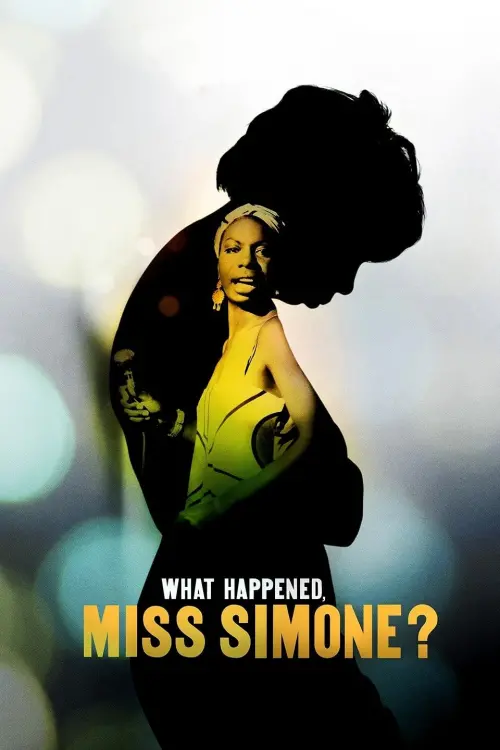 Movie poster "What Happened, Miss Simone?"