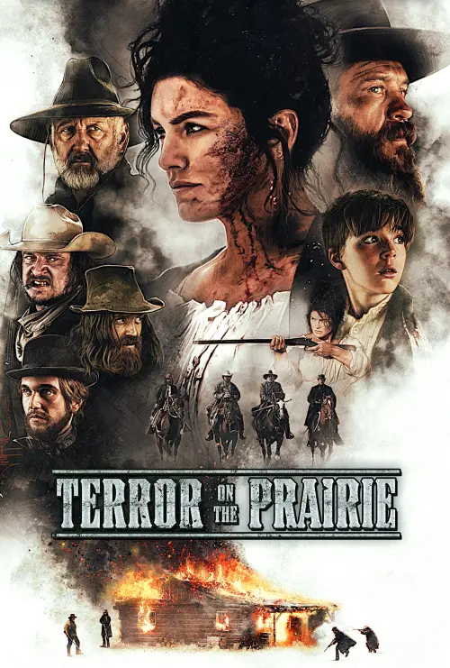 Movie poster "Terror on the Prairie"