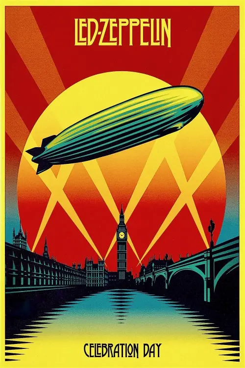 Movie poster "Led Zeppelin: Celebration Day"