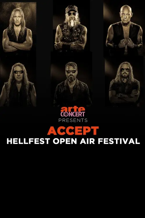 Movie poster "Accept - Hellfest 2024"