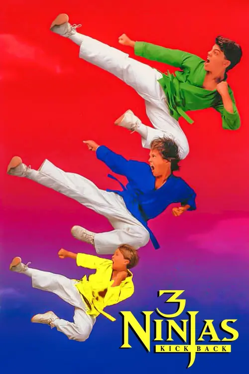 Movie poster "3 Ninjas Kick Back"