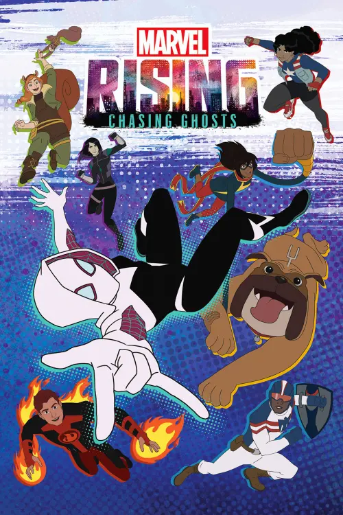 Movie poster "Marvel Rising: Chasing Ghosts"