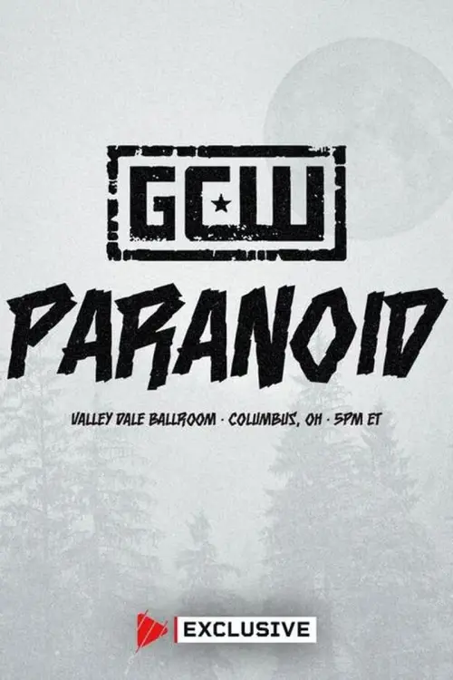 Movie poster "GCW Paranoid 2024"