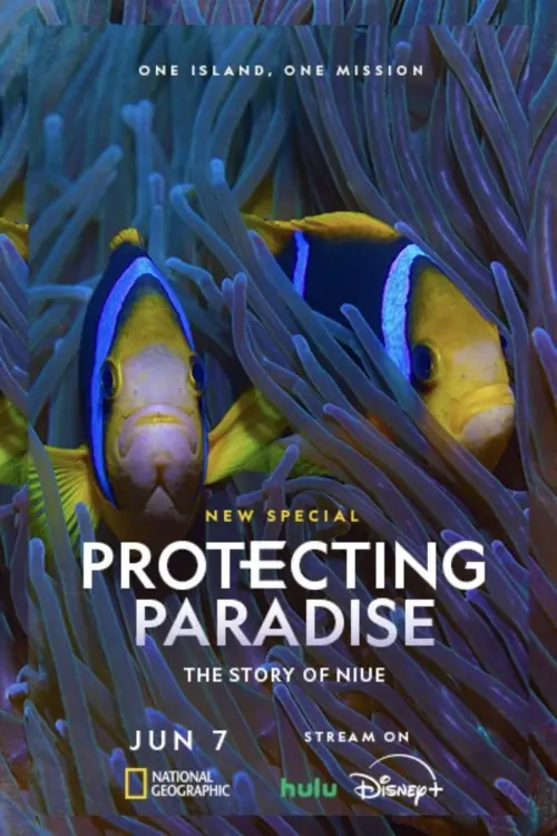 Movie poster "Protecting Paradise: The Story of Niue"