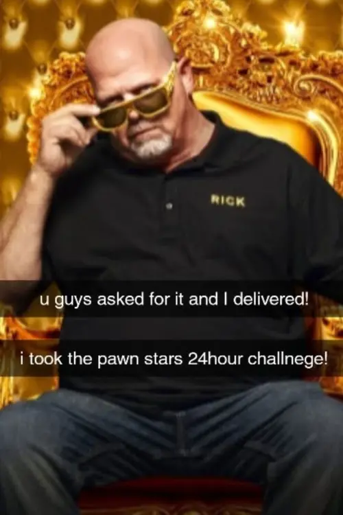 Movie poster "I took the Pawn Stars 24-Hour Challenge!"