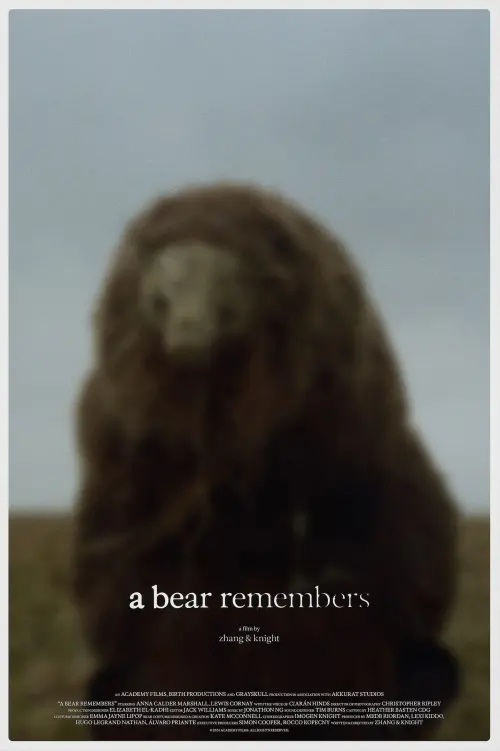 Movie poster "A Bear Remembers"