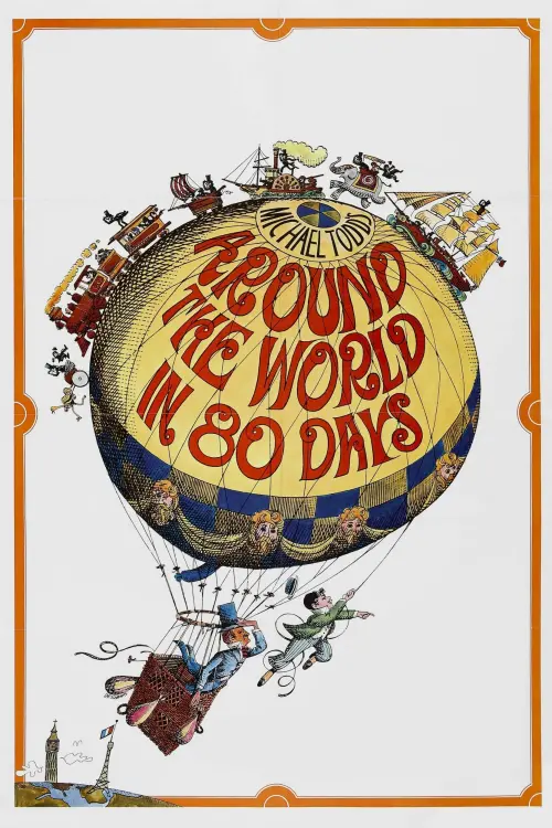 Movie poster "Around the World in Eighty Days"