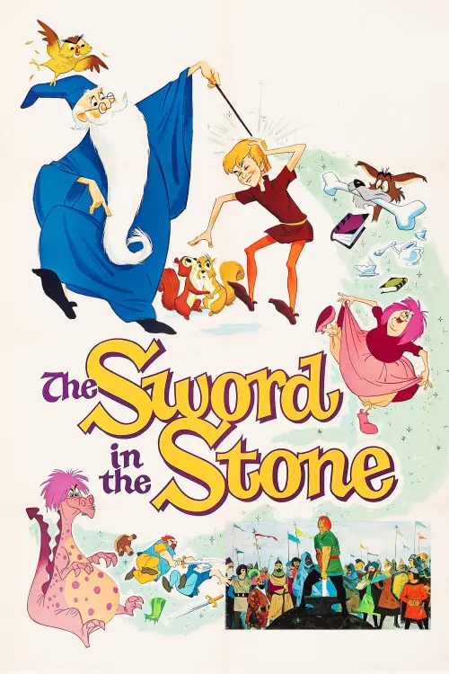 Movie poster "The Sword in the Stone"