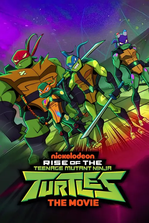 Movie poster "Rise of the Teenage Mutant Ninja Turtles: The Movie"