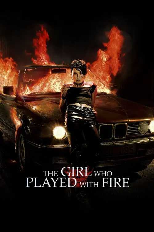 Movie poster "The Girl Who Played with Fire"